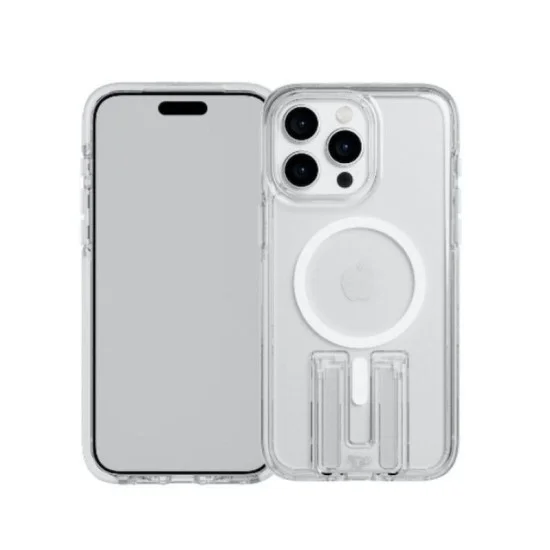 Cover Iphone 15 Pro Max Evocrystal Kick Magsafe Tech21 - White